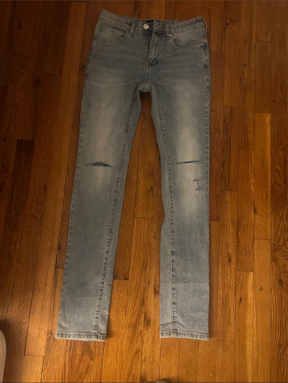 Forever 21 Men’s Light Blue Skinny Jeans
